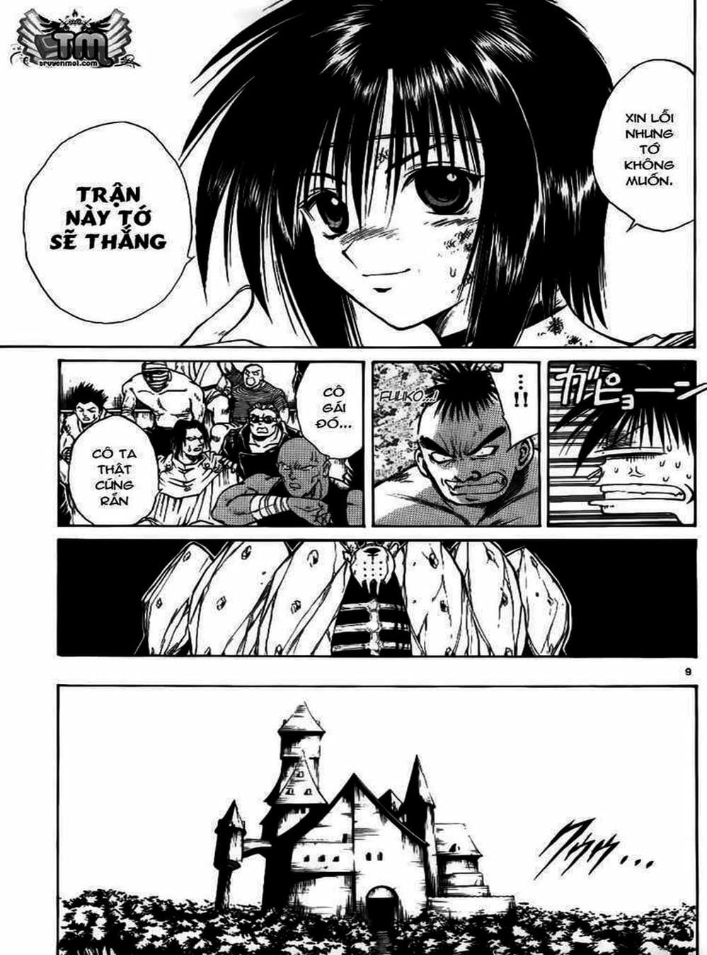 Truyện Tranh Ngọn Lửa Recca - Flame Of Recca trang 9