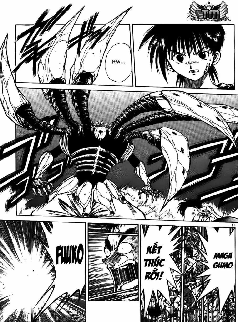 Truyện Tranh Ngọn Lửa Recca - Flame Of Recca trang 9