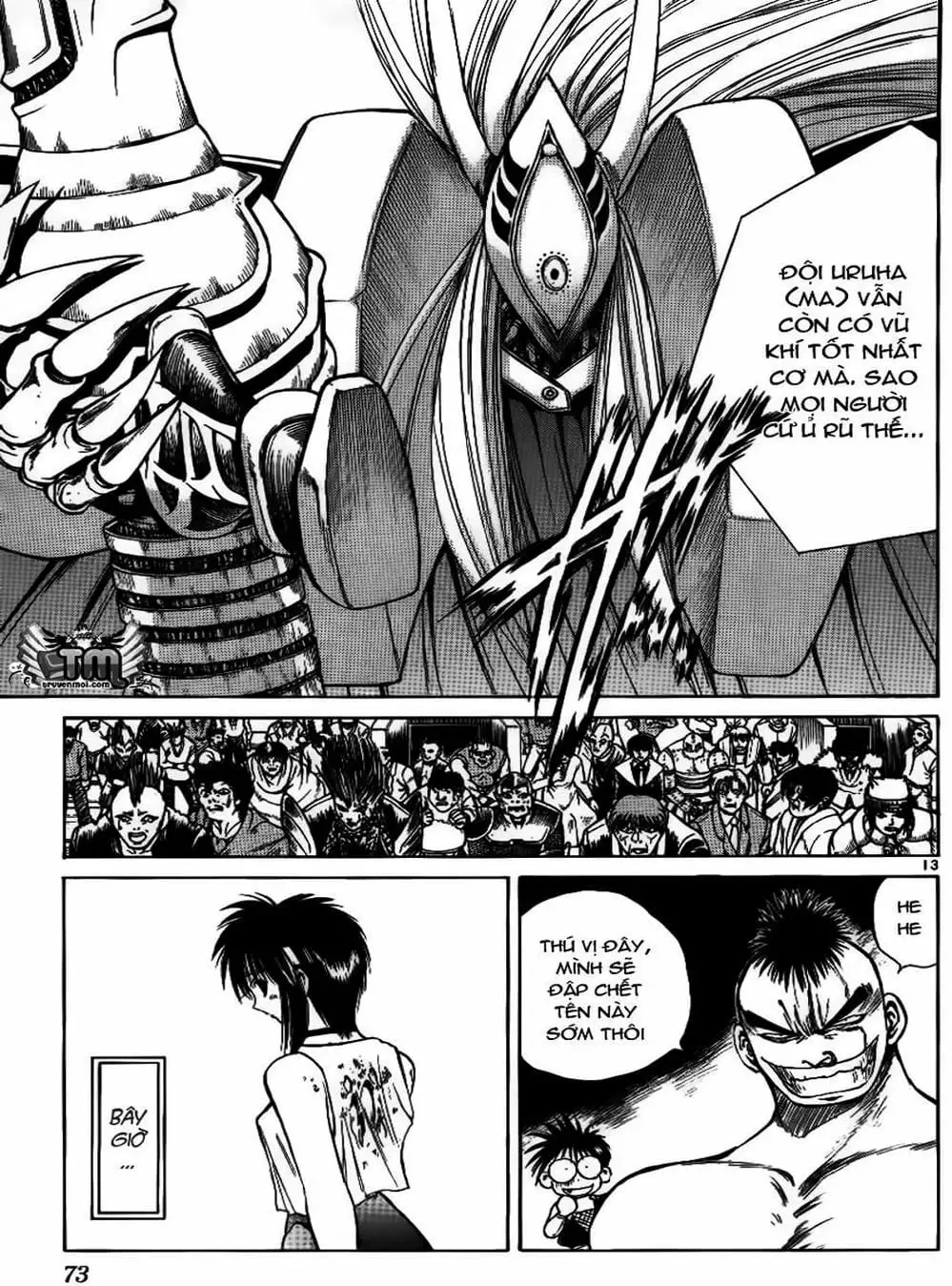 Truyện Tranh Ngọn Lửa Recca - Flame Of Recca trang 9