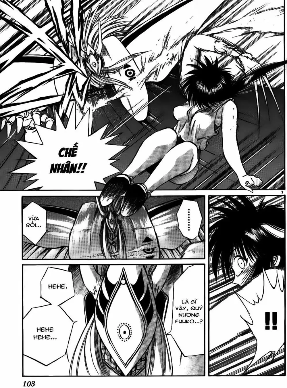 Truyện Tranh Ngọn Lửa Recca - Flame Of Recca trang 9