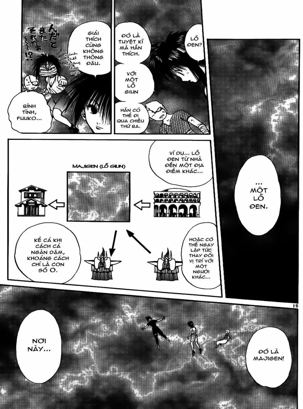 Truyện Tranh Ngọn Lửa Recca - Flame Of Recca trang 9