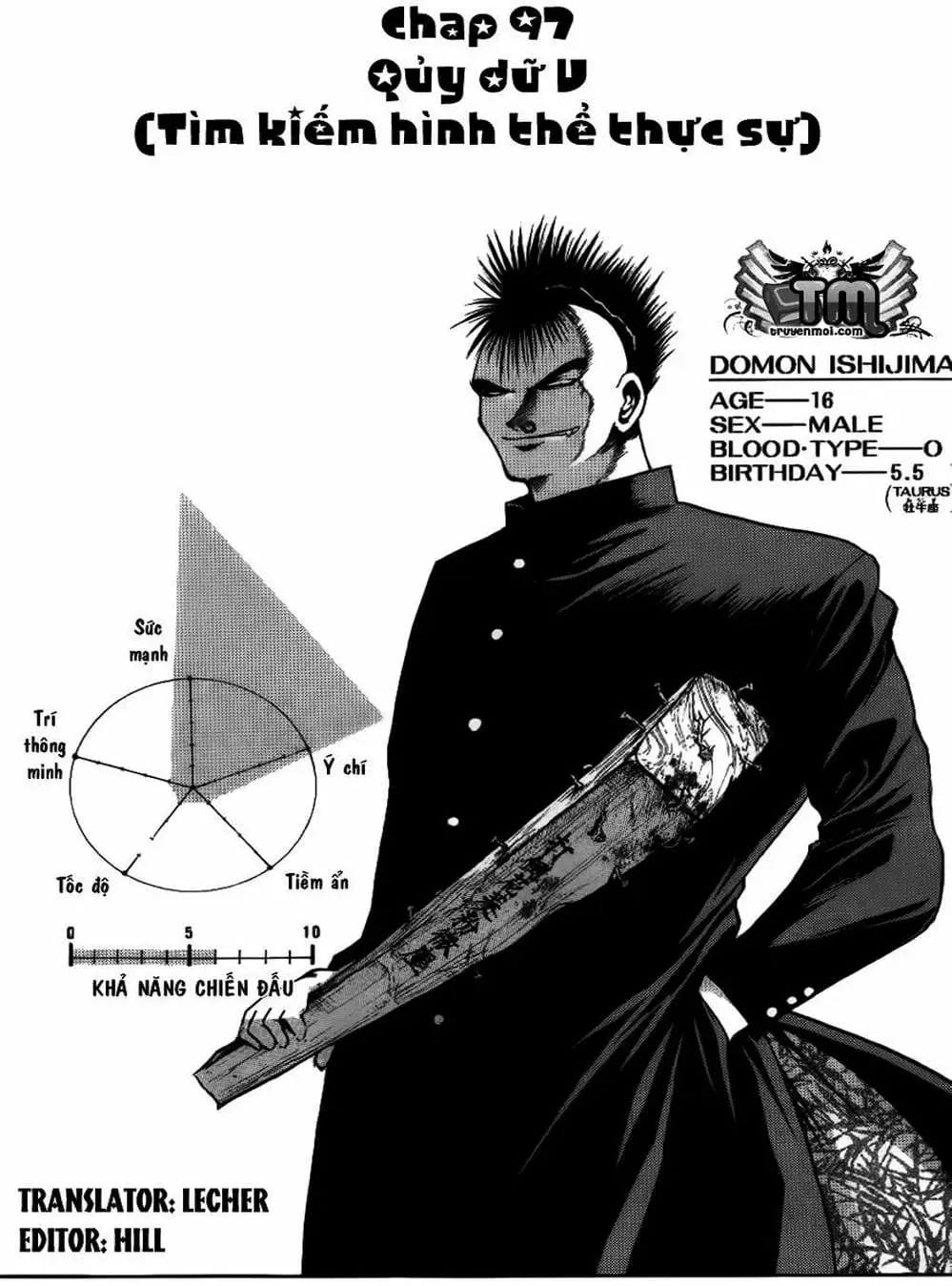 Truyện Tranh Ngọn Lửa Recca - Flame Of Recca trang 9