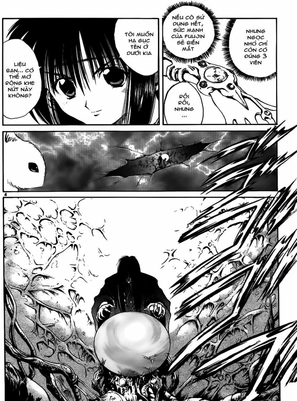 Truyện Tranh Ngọn Lửa Recca - Flame Of Recca trang 9