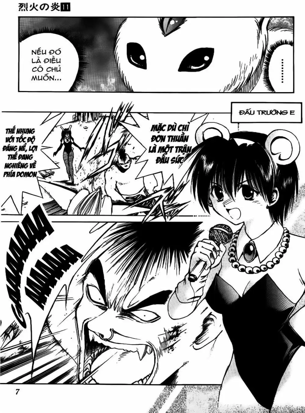 Truyện Tranh Ngọn Lửa Recca - Flame Of Recca trang 9