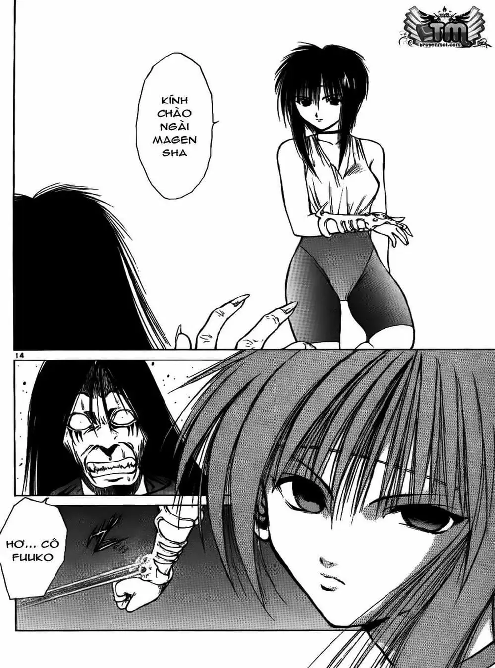 Truyện Tranh Ngọn Lửa Recca - Flame Of Recca trang 9