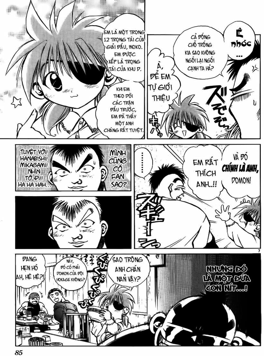 Truyện Tranh Ngọn Lửa Recca - Flame Of Recca trang 9