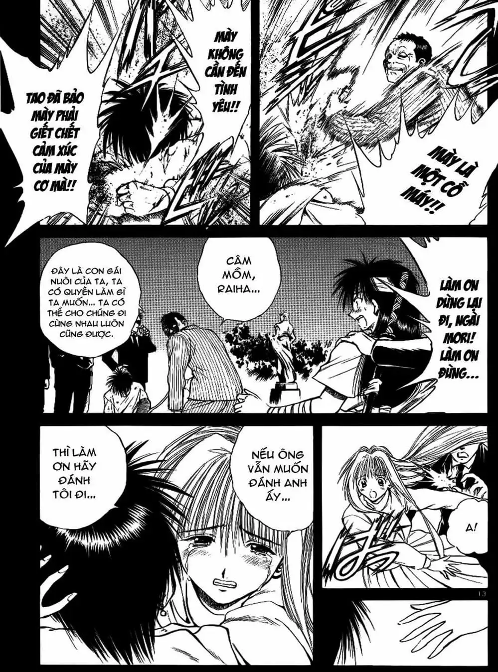 Truyện Tranh Ngọn Lửa Recca - Flame Of Recca trang 9