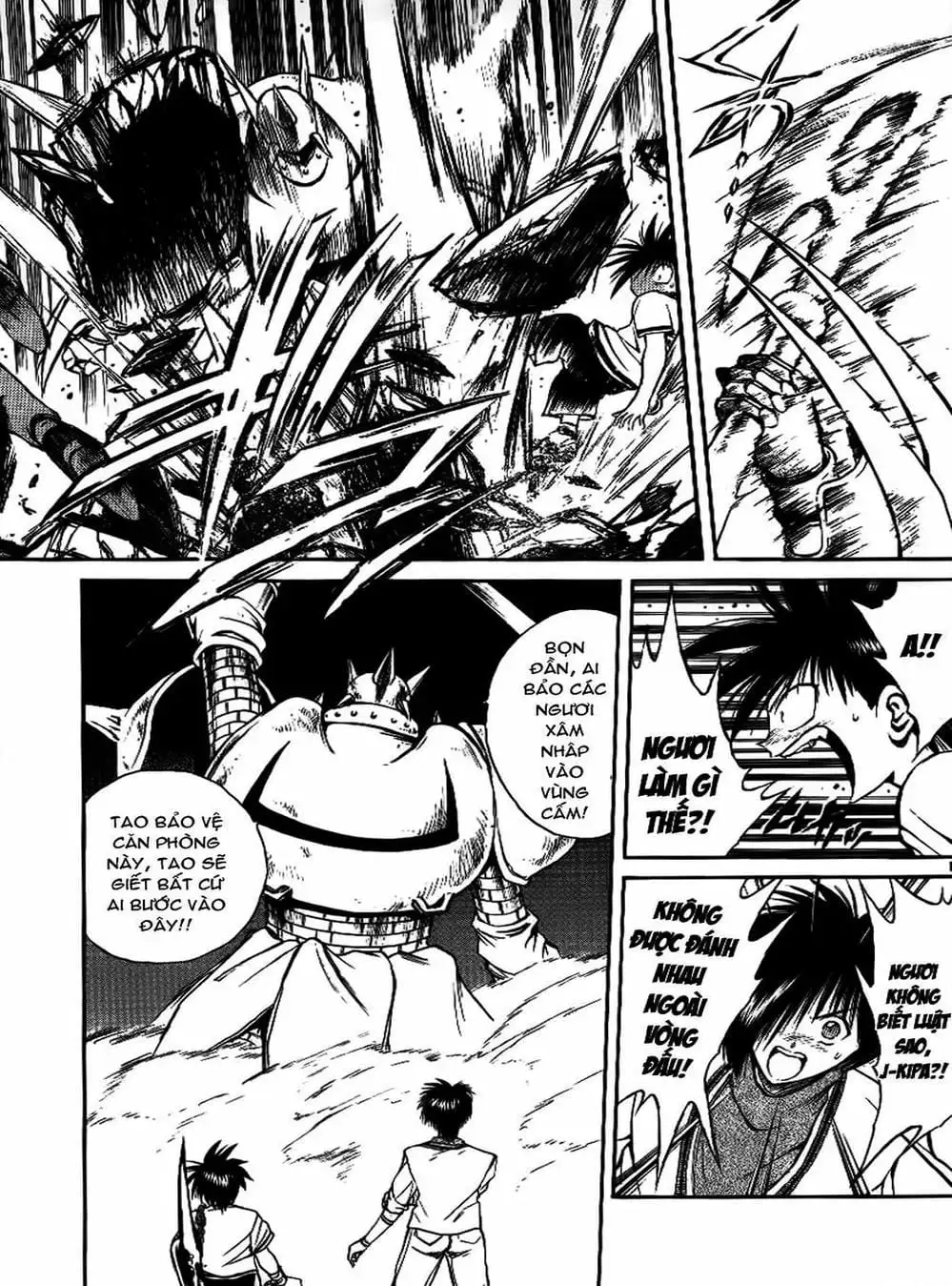 Truyện Tranh Ngọn Lửa Recca - Flame Of Recca trang 9