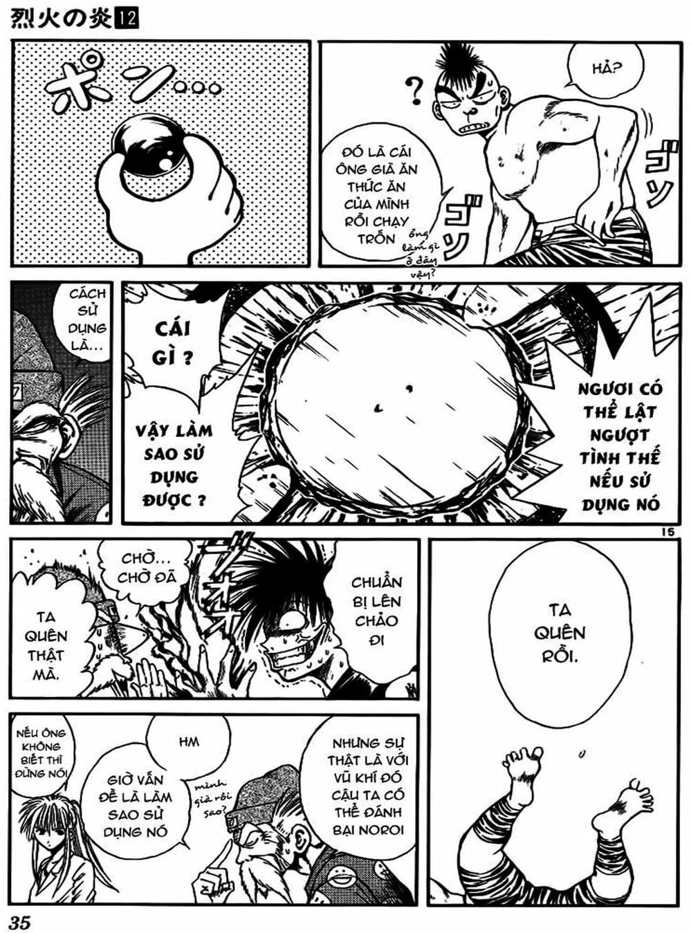 Truyện Tranh Ngọn Lửa Recca - Flame Of Recca trang 9