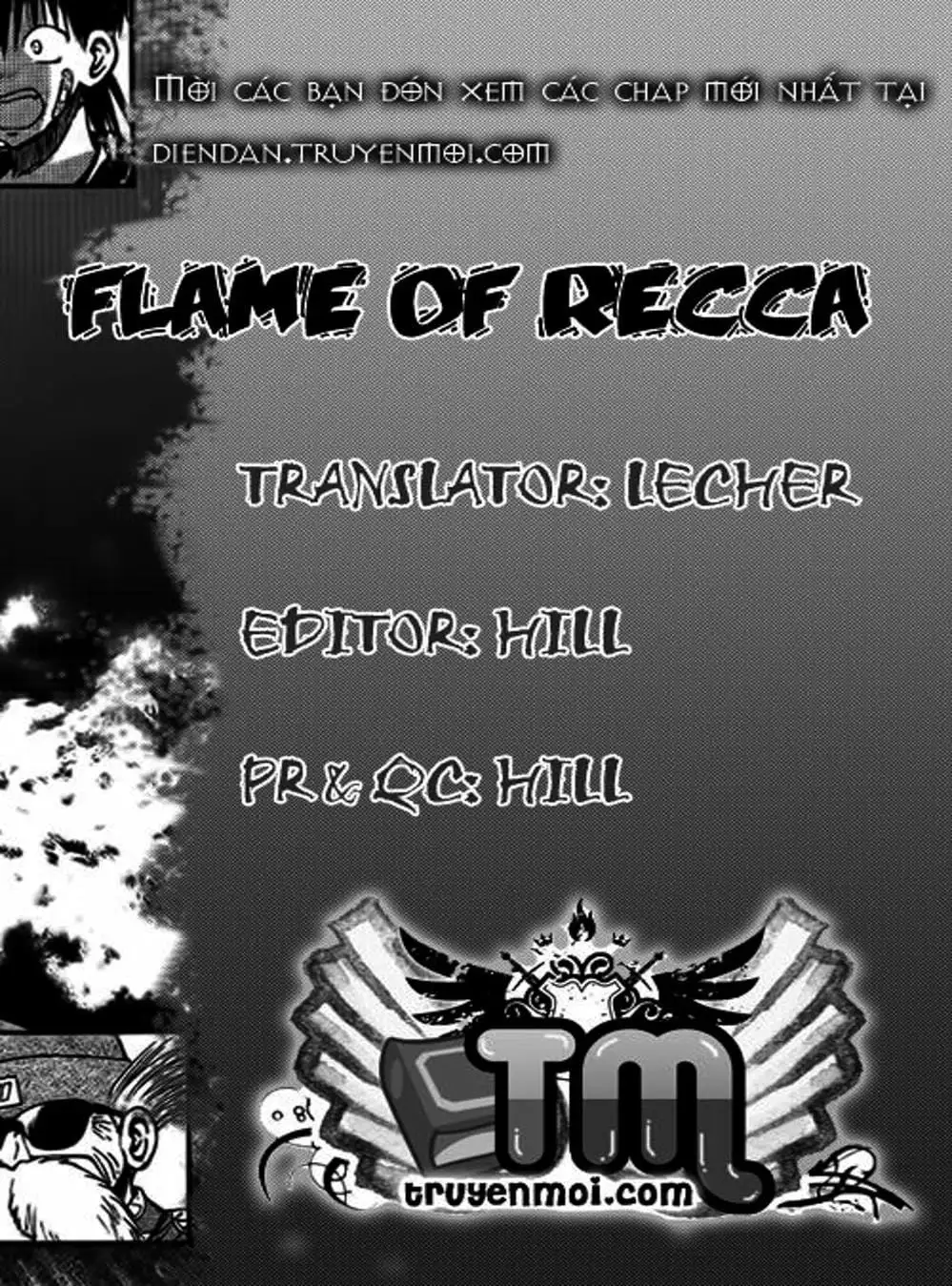 Truyện Tranh Ngọn Lửa Recca - Flame Of Recca trang 9