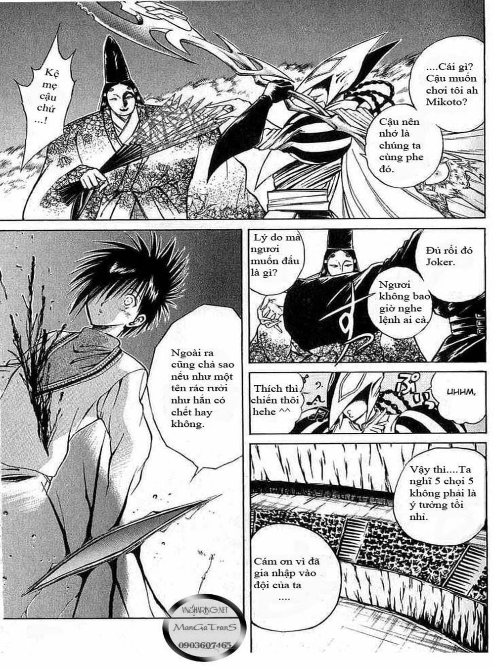 Truyện Tranh Ngọn Lửa Recca - Flame Of Recca trang 9