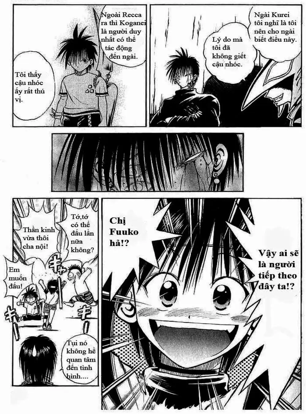 Truyện Tranh Ngọn Lửa Recca - Flame Of Recca trang 9