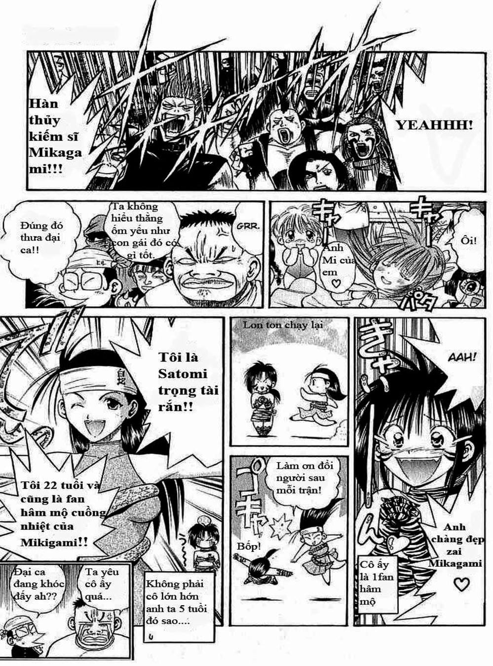Truyện Tranh Ngọn Lửa Recca - Flame Of Recca trang 9