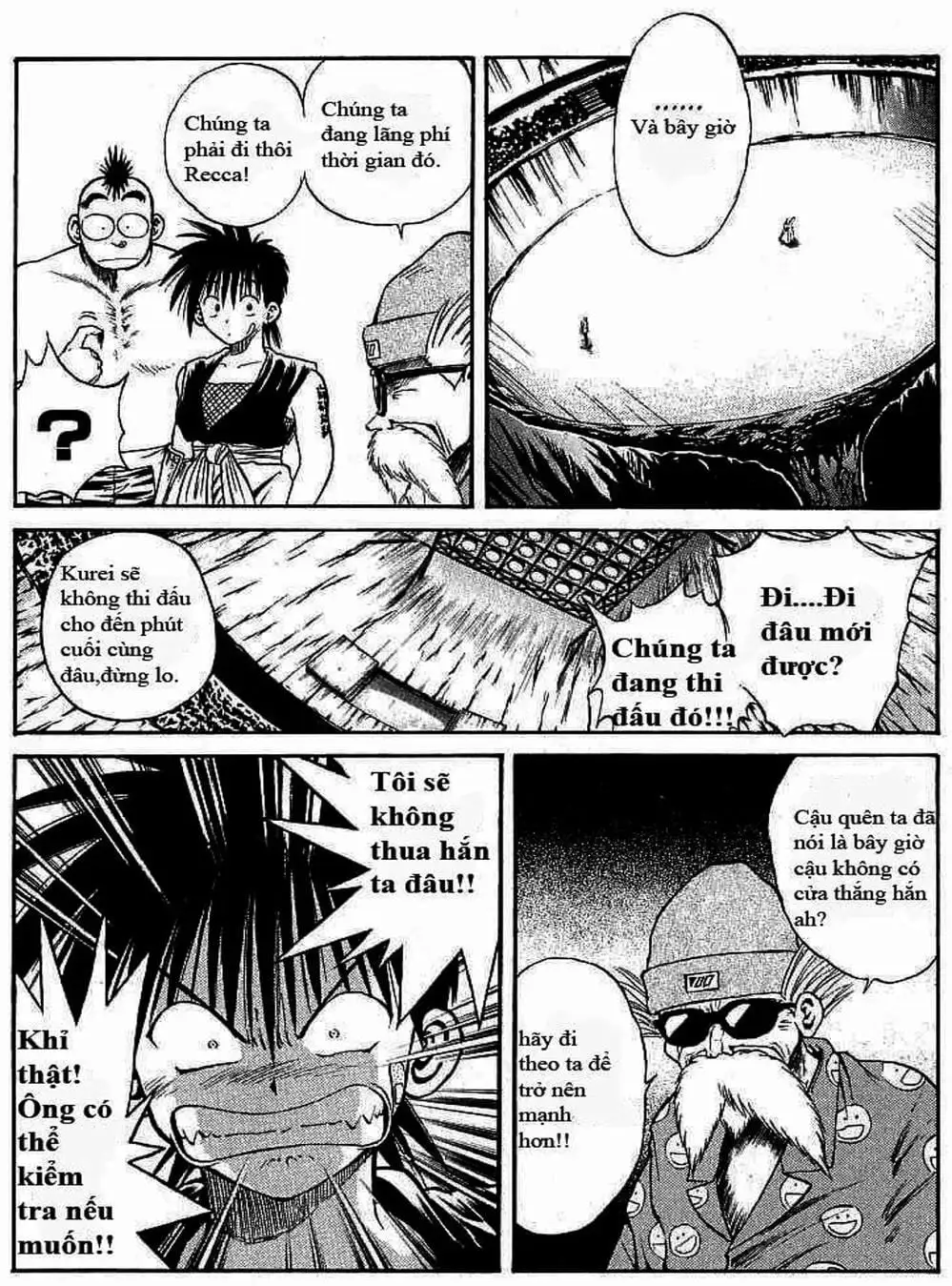 Truyện Tranh Ngọn Lửa Recca - Flame Of Recca trang 9