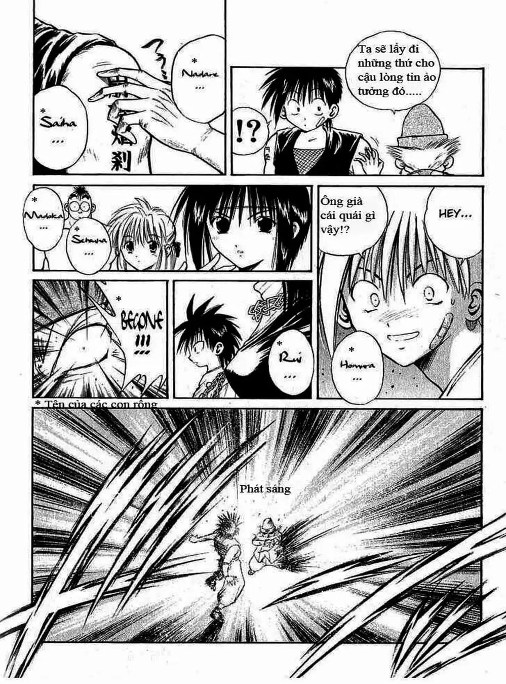 Truyện Tranh Ngọn Lửa Recca - Flame Of Recca trang 9