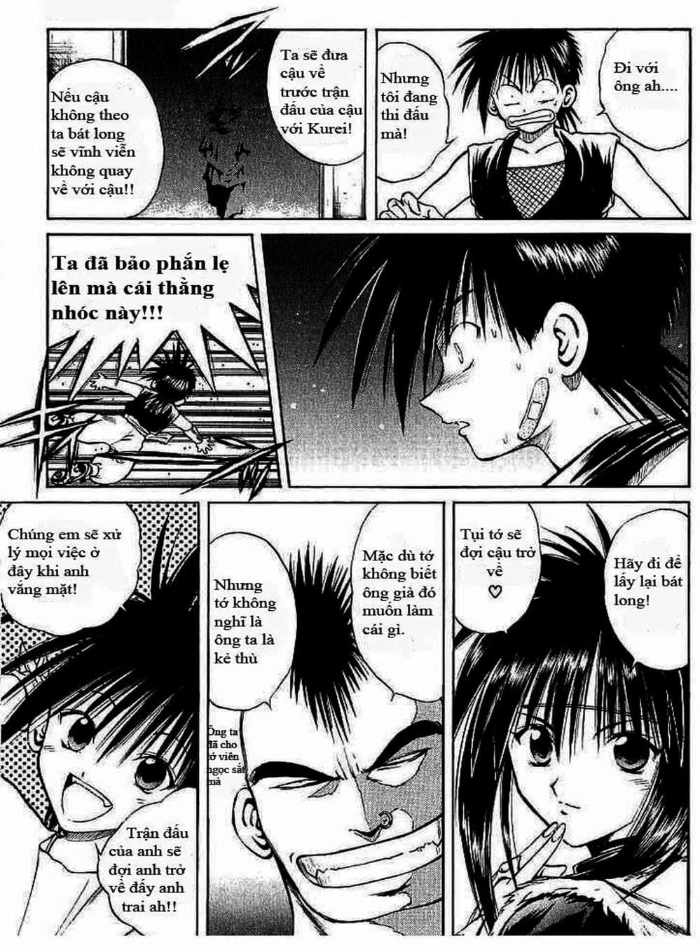 Truyện Tranh Ngọn Lửa Recca - Flame Of Recca trang 9