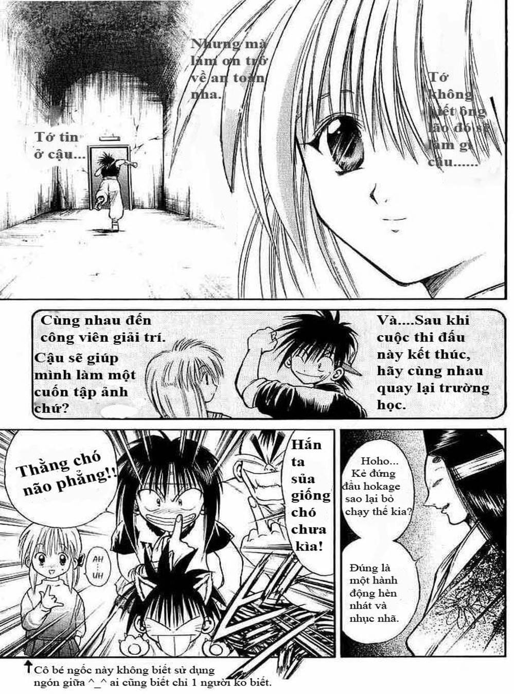 Truyện Tranh Ngọn Lửa Recca - Flame Of Recca trang 9
