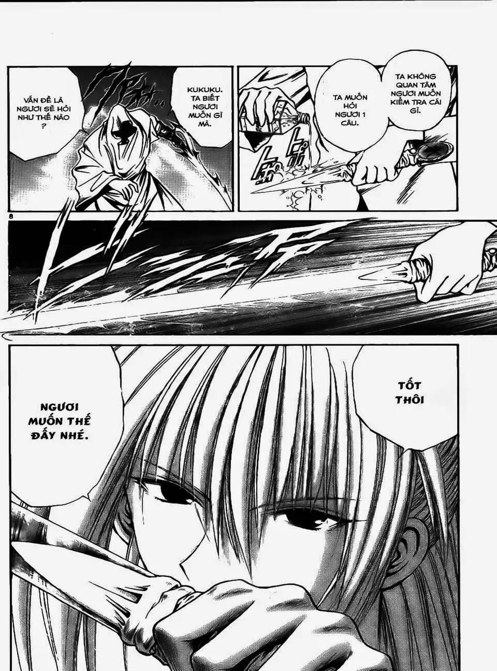 Truyện Tranh Ngọn Lửa Recca - Flame Of Recca trang 9