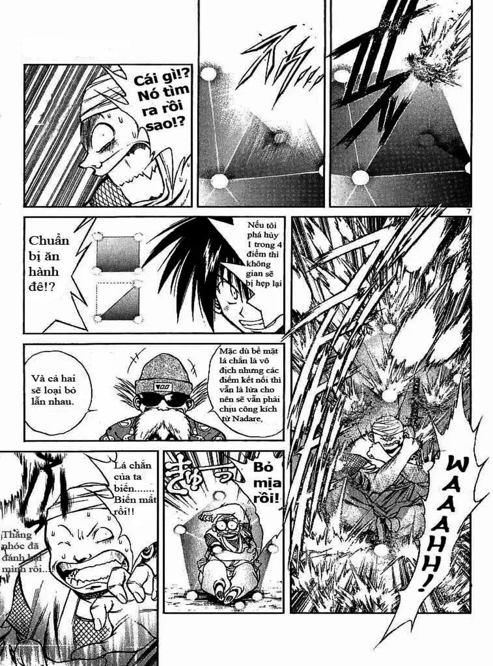 Truyện Tranh Ngọn Lửa Recca - Flame Of Recca trang 9