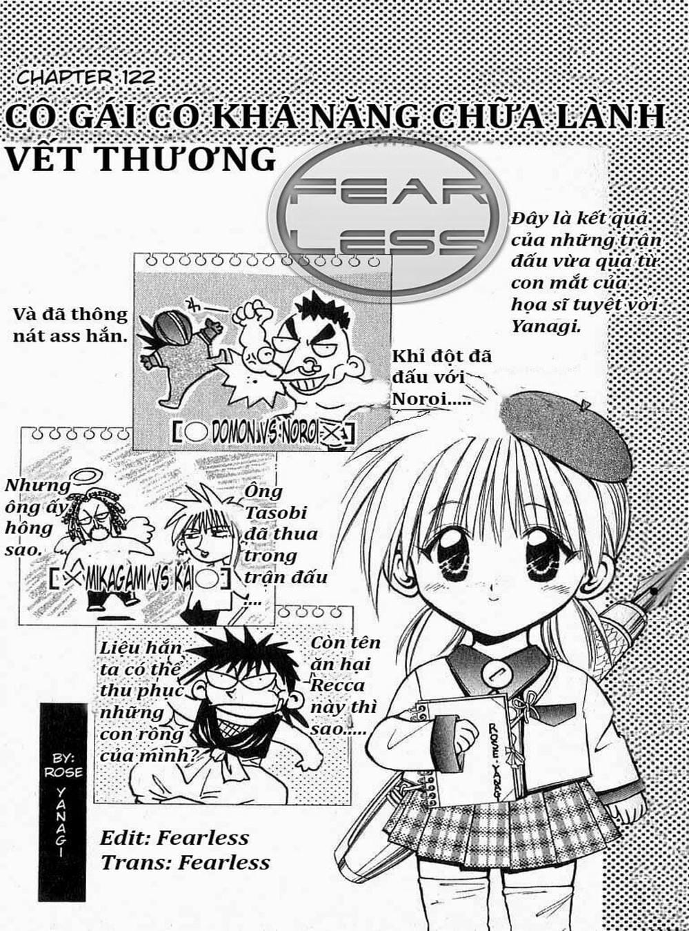 Truyện Tranh Ngọn Lửa Recca - Flame Of Recca trang 9