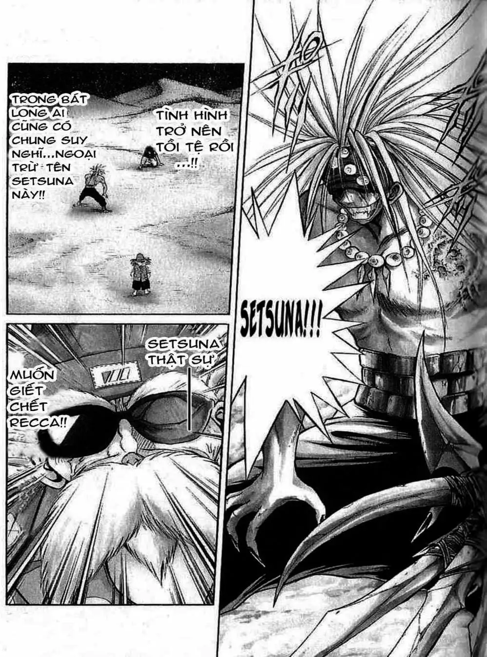 Truyện Tranh Ngọn Lửa Recca - Flame Of Recca trang 9