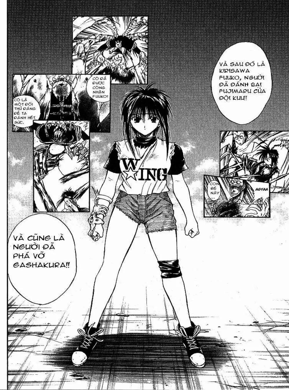 Truyện Tranh Ngọn Lửa Recca - Flame Of Recca trang 9