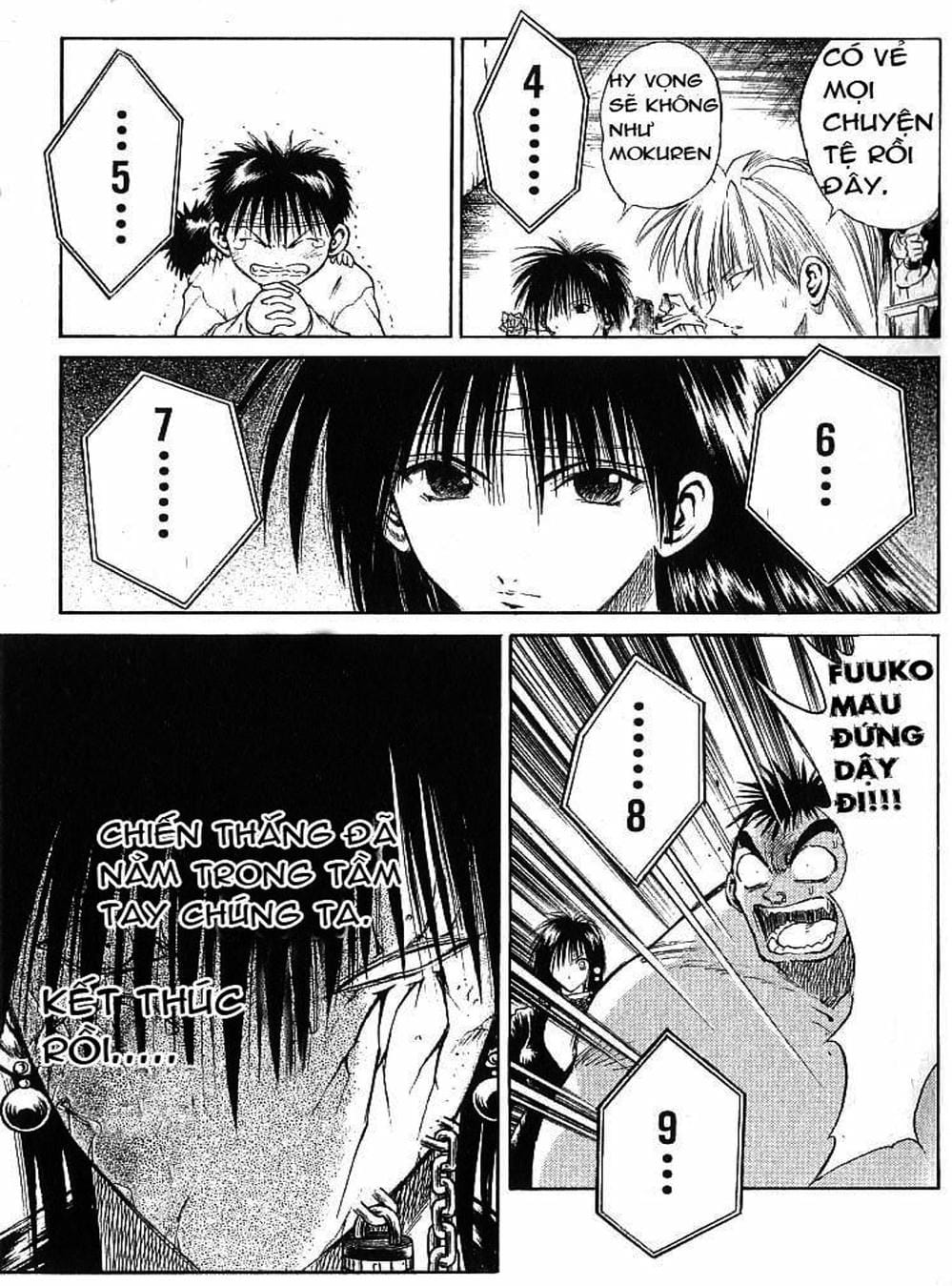 Truyện Tranh Ngọn Lửa Recca - Flame Of Recca trang 9