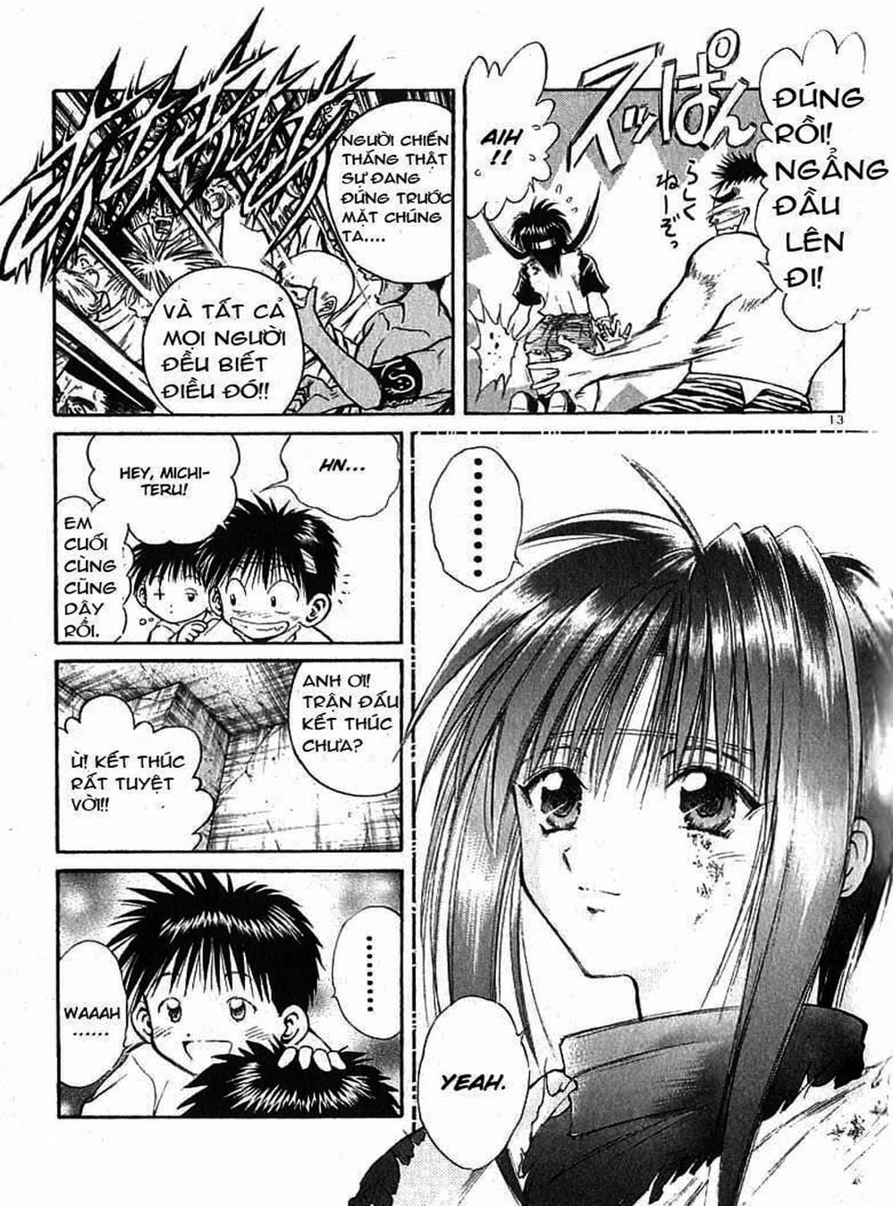 Truyện Tranh Ngọn Lửa Recca - Flame Of Recca trang 9