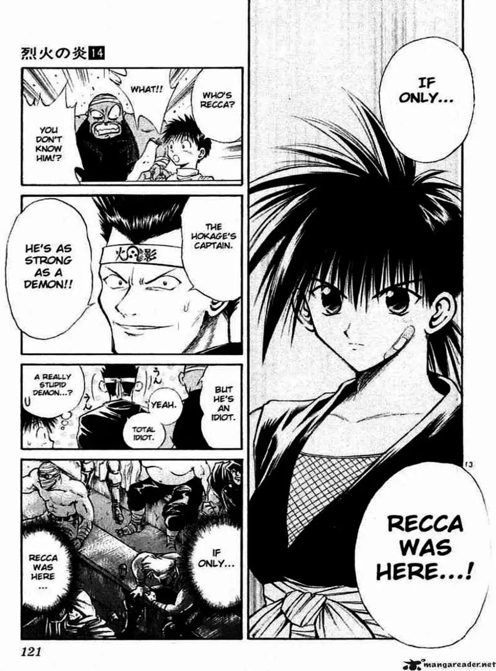 Truyện Tranh Ngọn Lửa Recca - Flame Of Recca trang 9