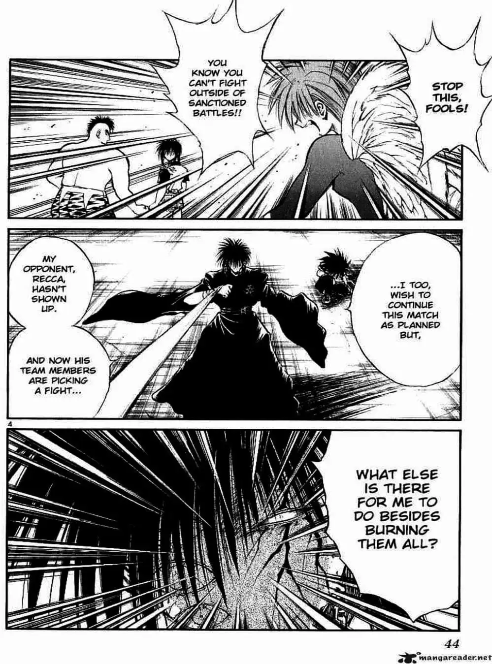 Truyện Tranh Ngọn Lửa Recca - Flame Of Recca trang 9