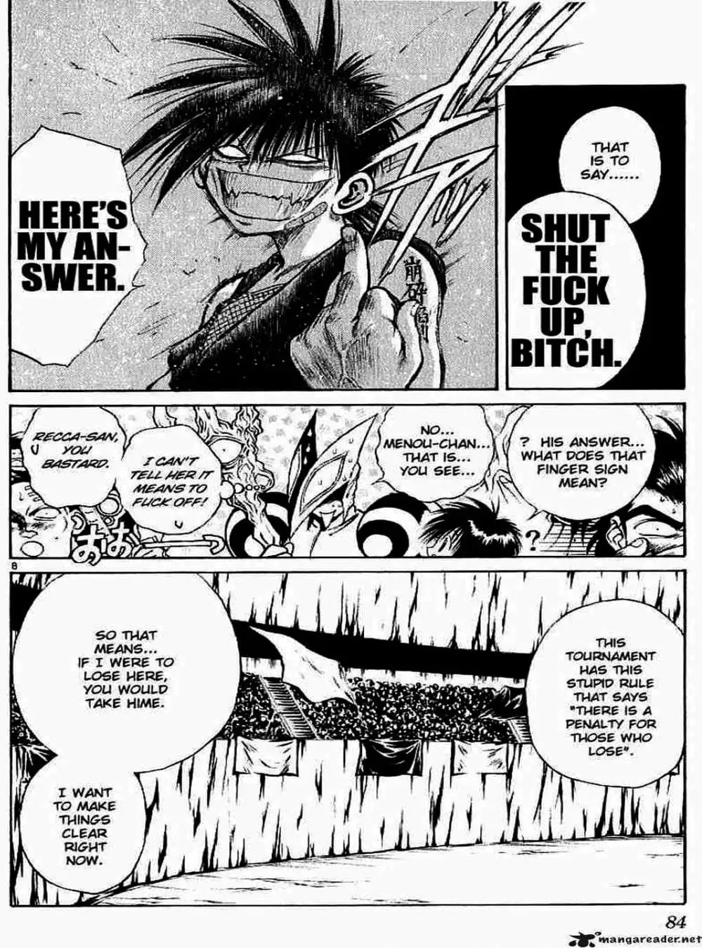 Truyện Tranh Ngọn Lửa Recca - Flame Of Recca trang 9