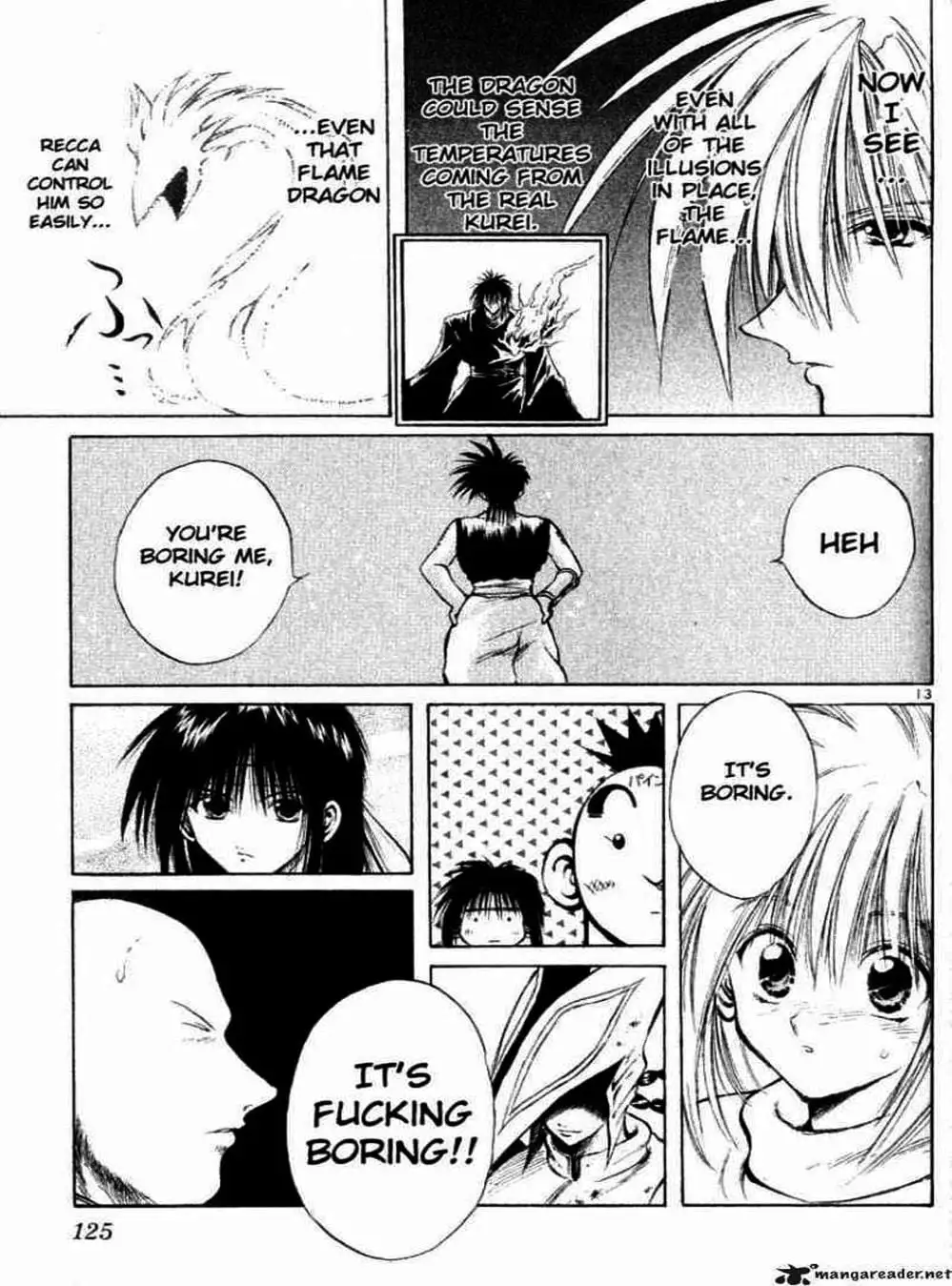 Truyện Tranh Ngọn Lửa Recca - Flame Of Recca trang 9