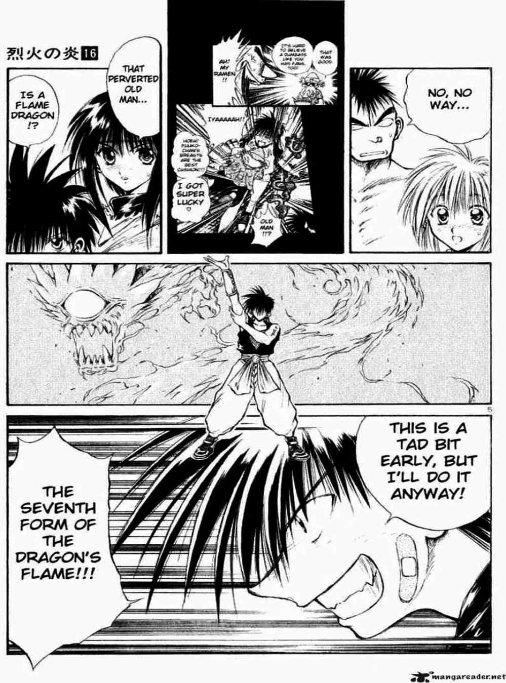 Truyện Tranh Ngọn Lửa Recca - Flame Of Recca trang 9