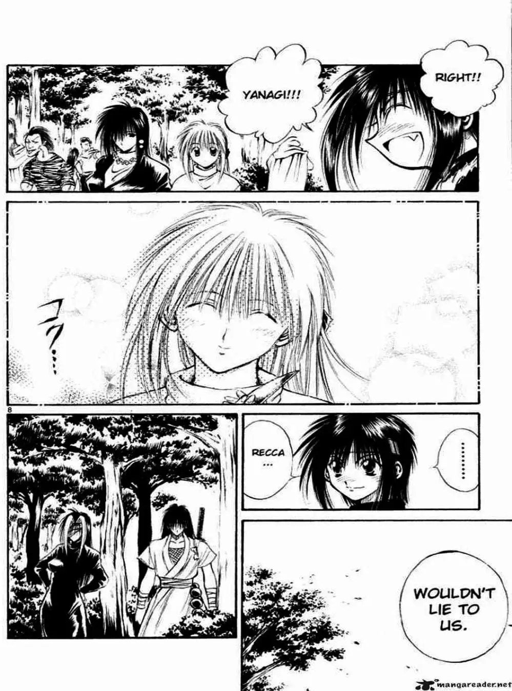 Truyện Tranh Ngọn Lửa Recca - Flame Of Recca trang 9