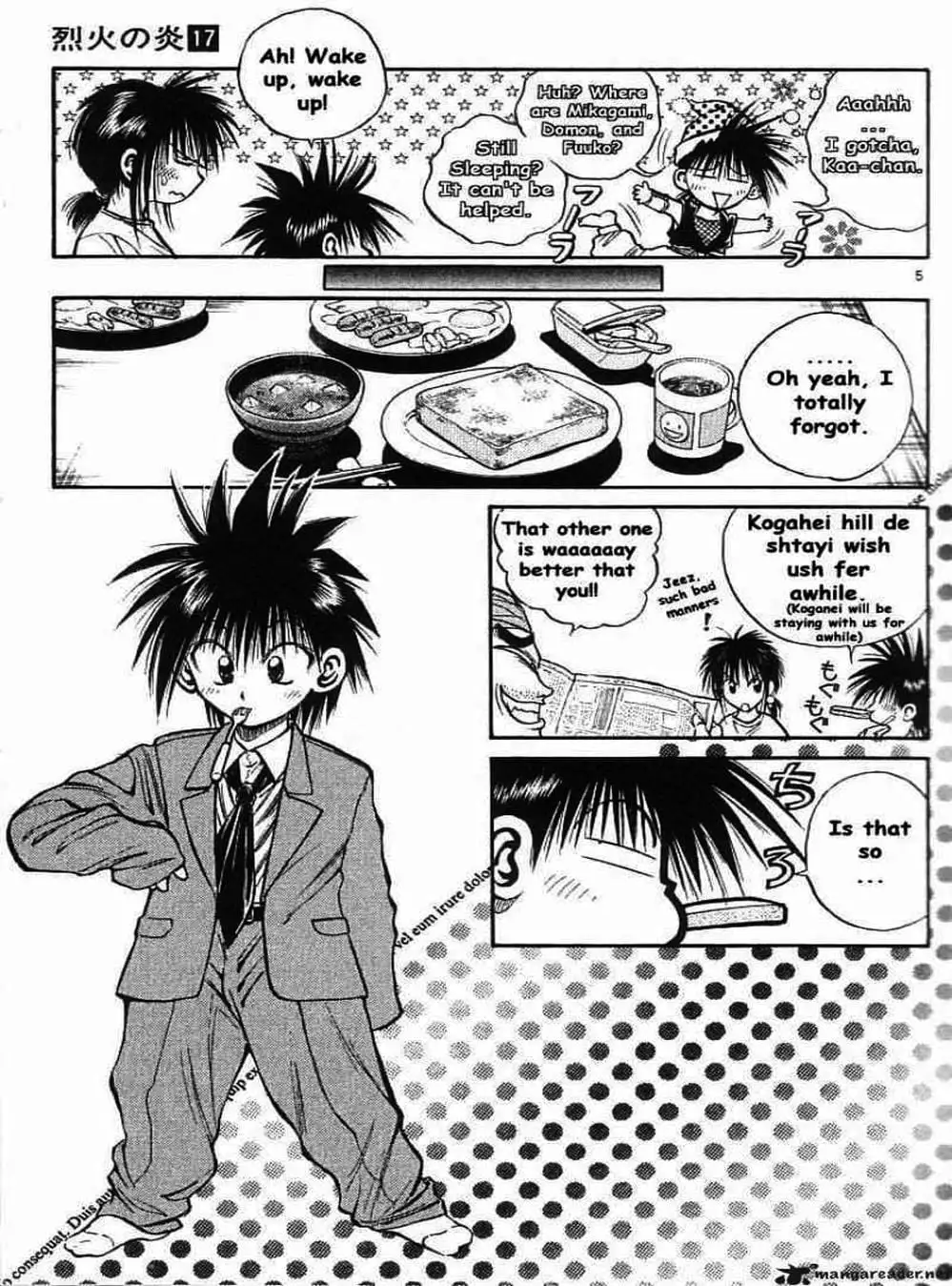 Truyện Tranh Ngọn Lửa Recca - Flame Of Recca trang 9