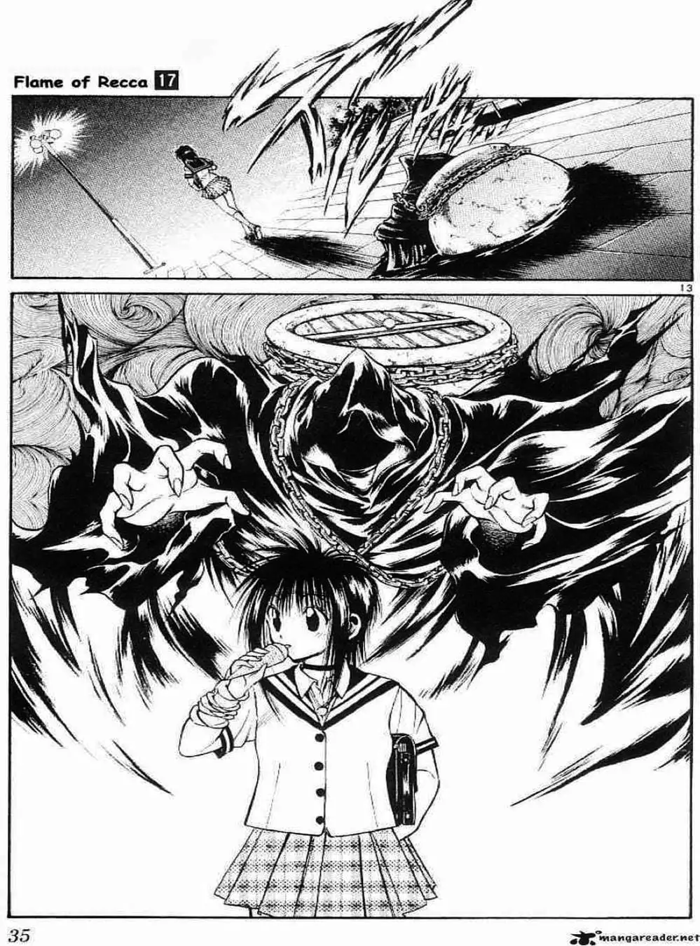 Truyện Tranh Ngọn Lửa Recca - Flame Of Recca trang 9