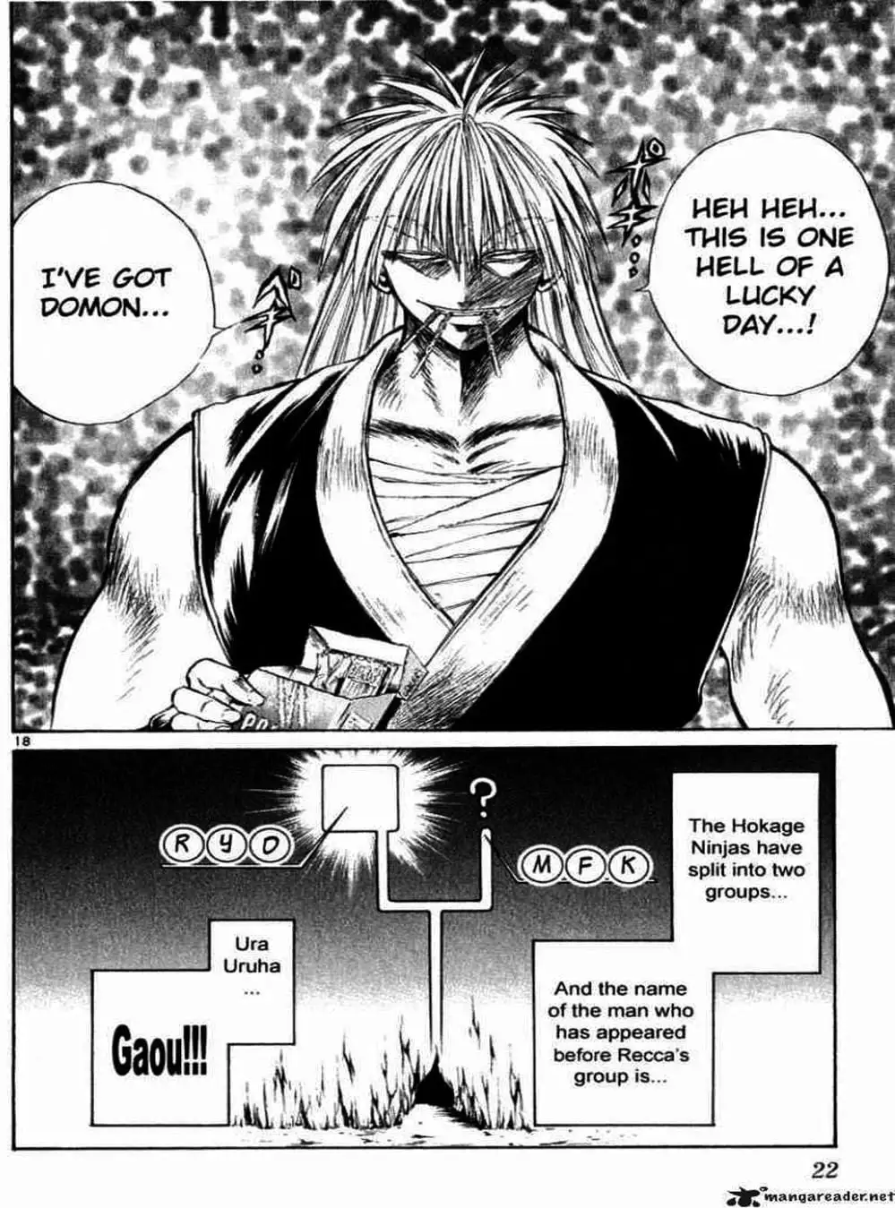 Truyện Tranh Ngọn Lửa Recca - Flame Of Recca trang 9