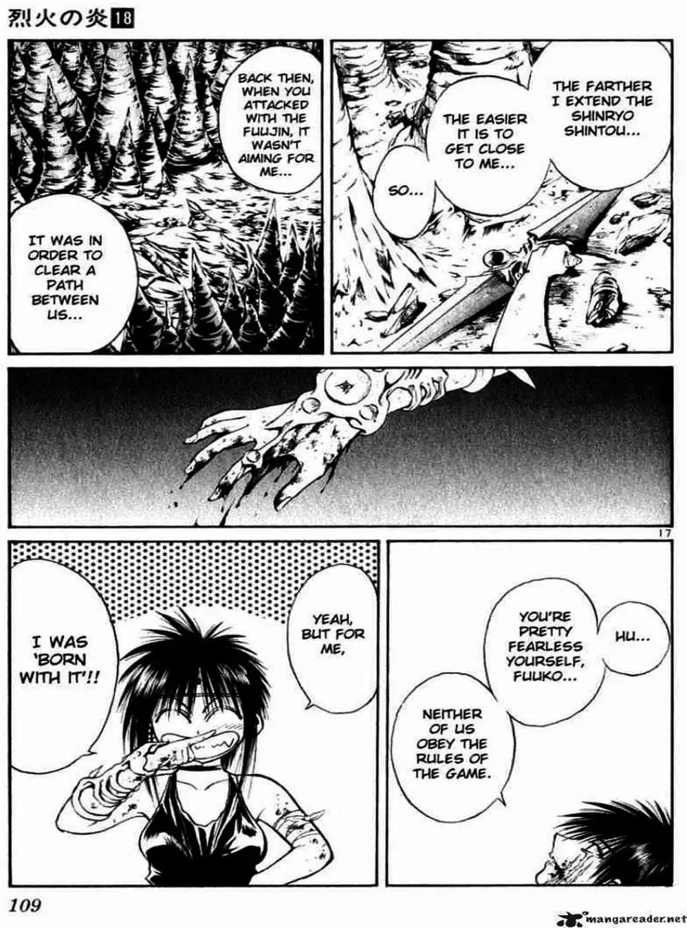 Truyện Tranh Ngọn Lửa Recca - Flame Of Recca trang 9