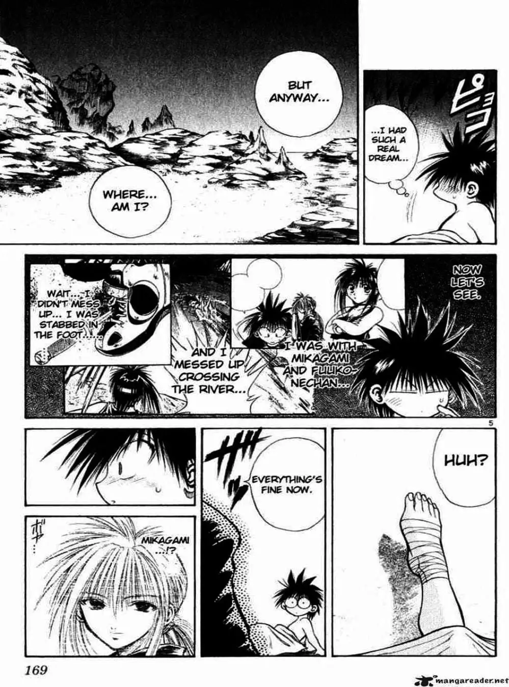 Truyện Tranh Ngọn Lửa Recca - Flame Of Recca trang 9