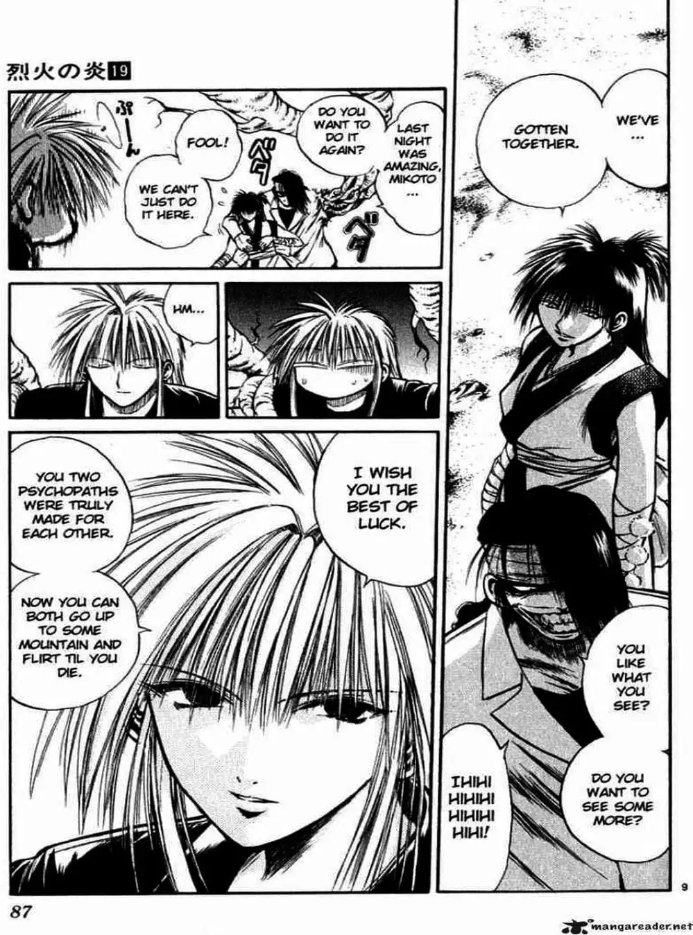 Truyện Tranh Ngọn Lửa Recca - Flame Of Recca trang 9