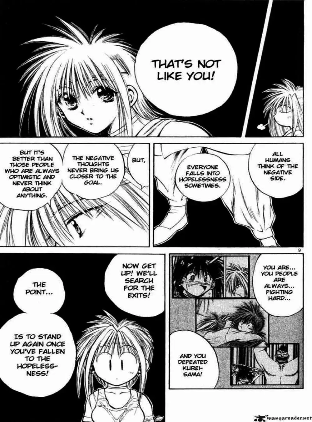 Truyện Tranh Ngọn Lửa Recca - Flame Of Recca trang 9