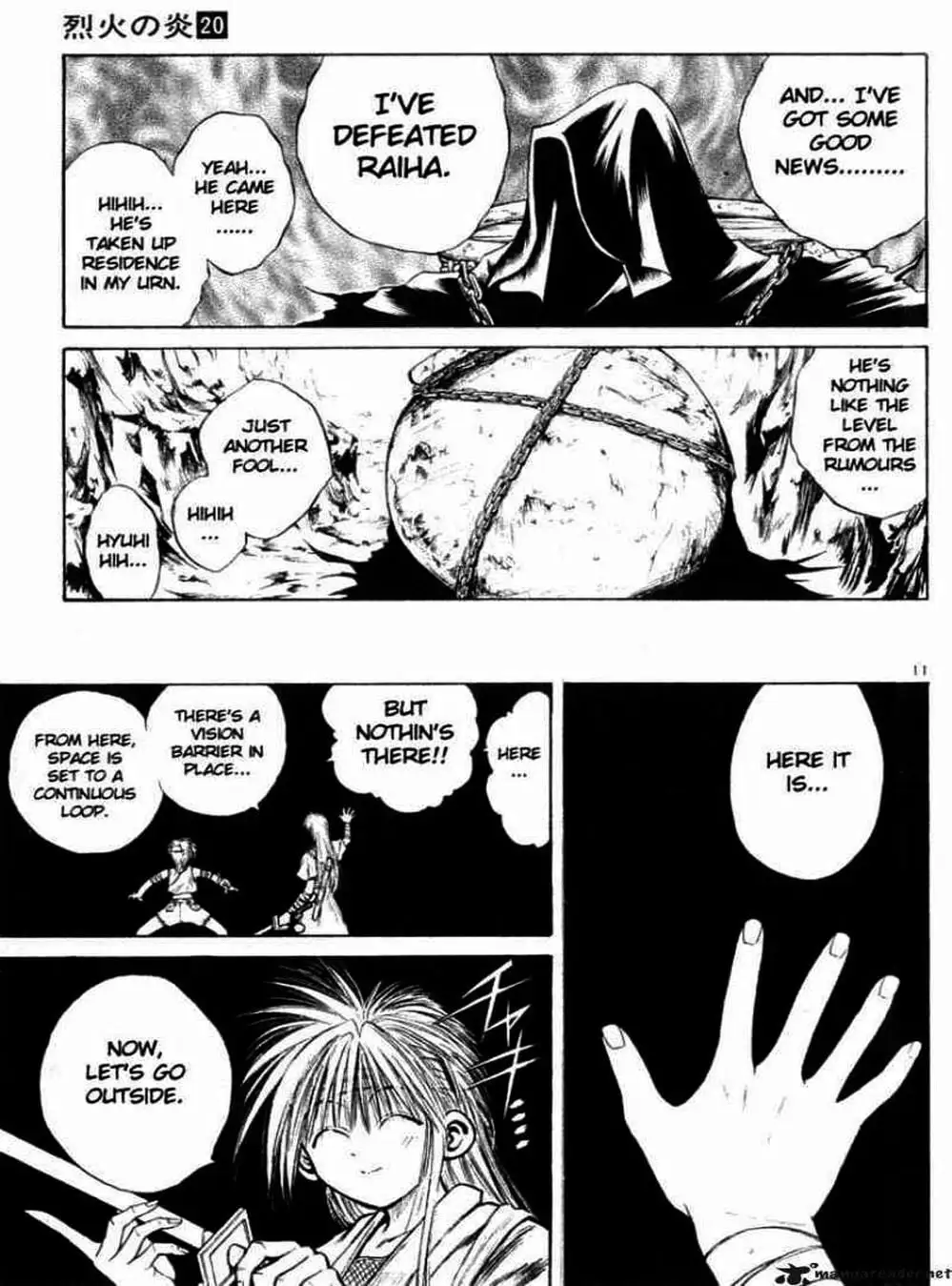 Truyện Tranh Ngọn Lửa Recca - Flame Of Recca trang 9