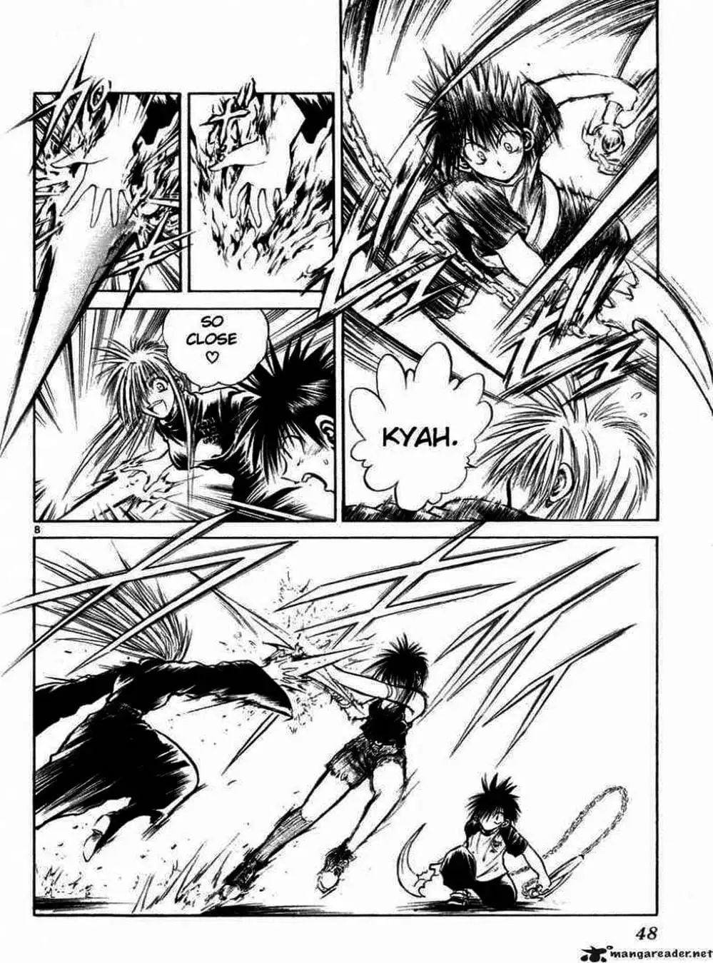 Truyện Tranh Ngọn Lửa Recca - Flame Of Recca trang 9