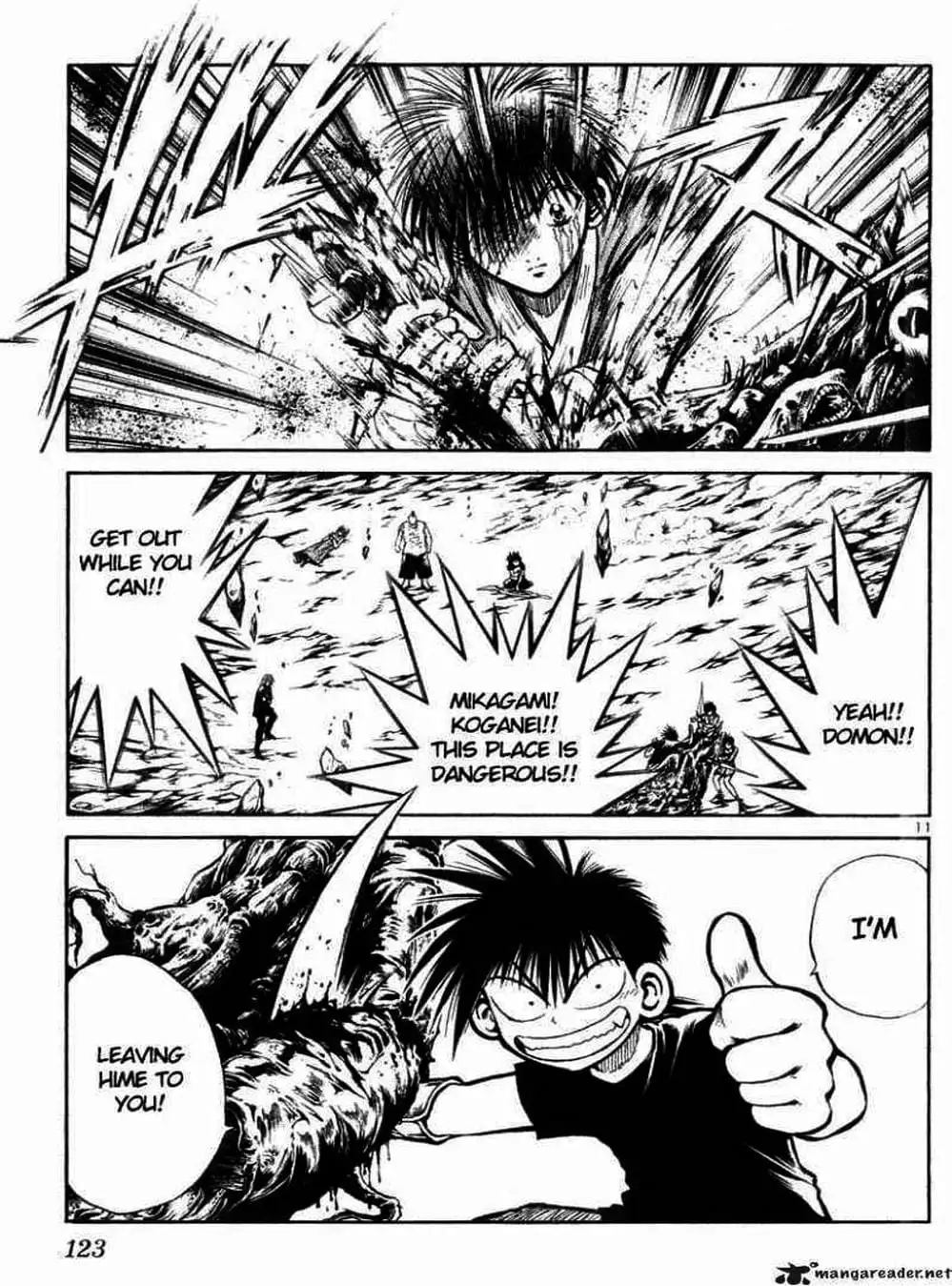 Truyện Tranh Ngọn Lửa Recca - Flame Of Recca trang 9