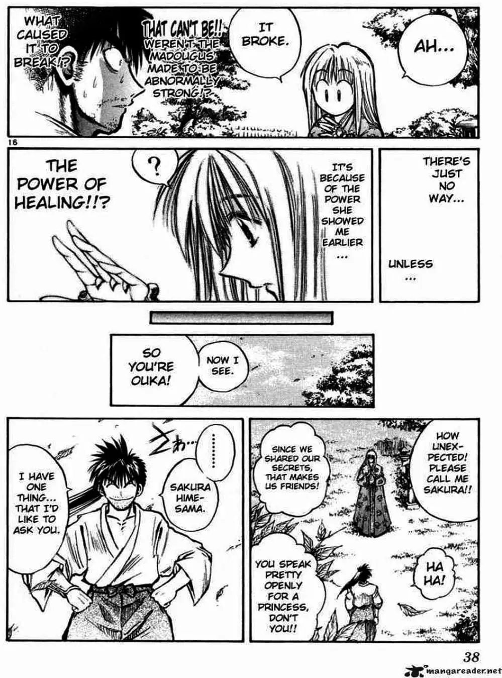 Truyện Tranh Ngọn Lửa Recca - Flame Of Recca trang 9