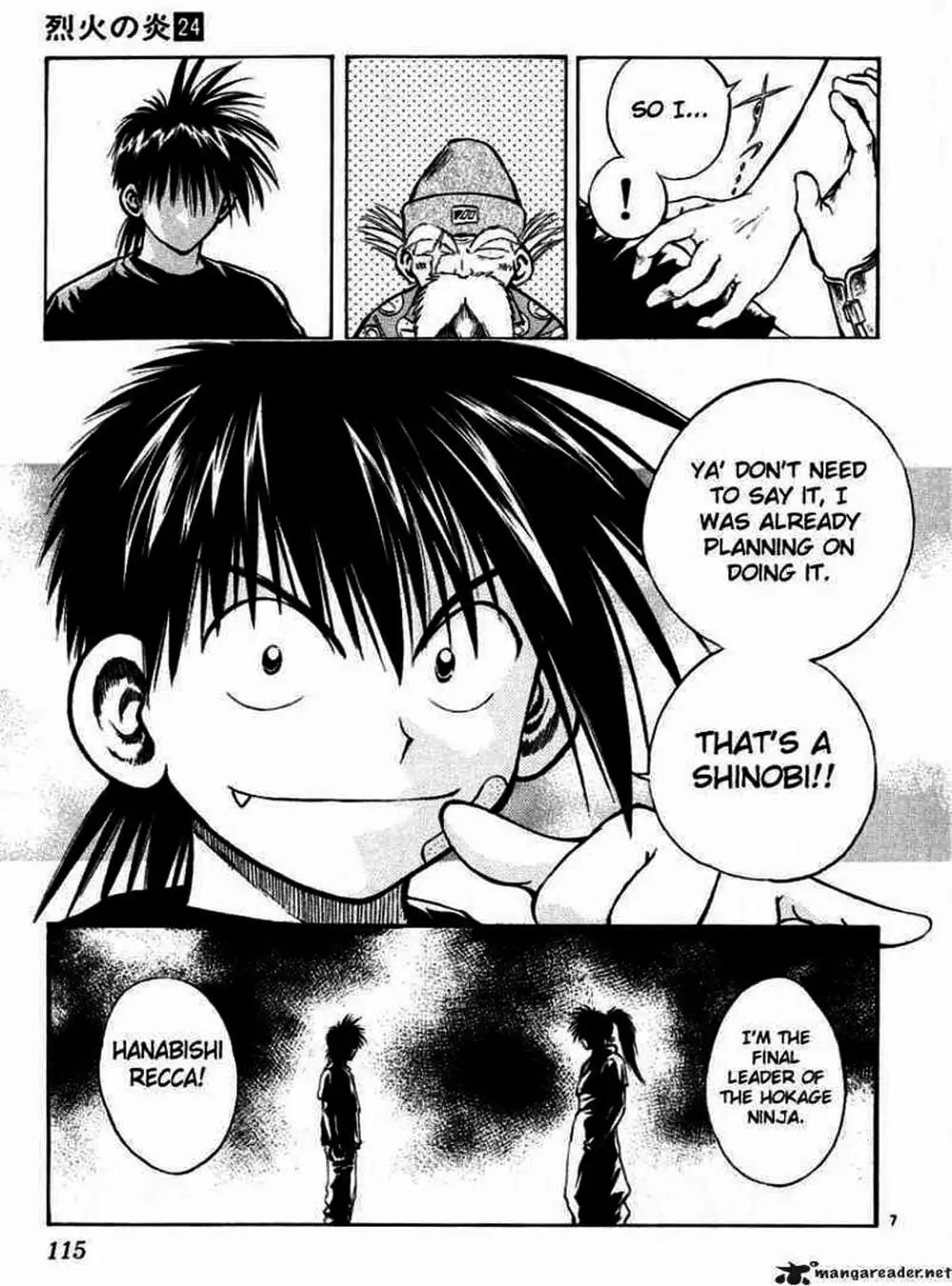 Truyện Tranh Ngọn Lửa Recca - Flame Of Recca trang 9