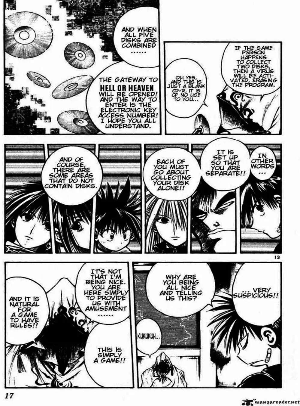 Truyện Tranh Ngọn Lửa Recca - Flame Of Recca trang 9