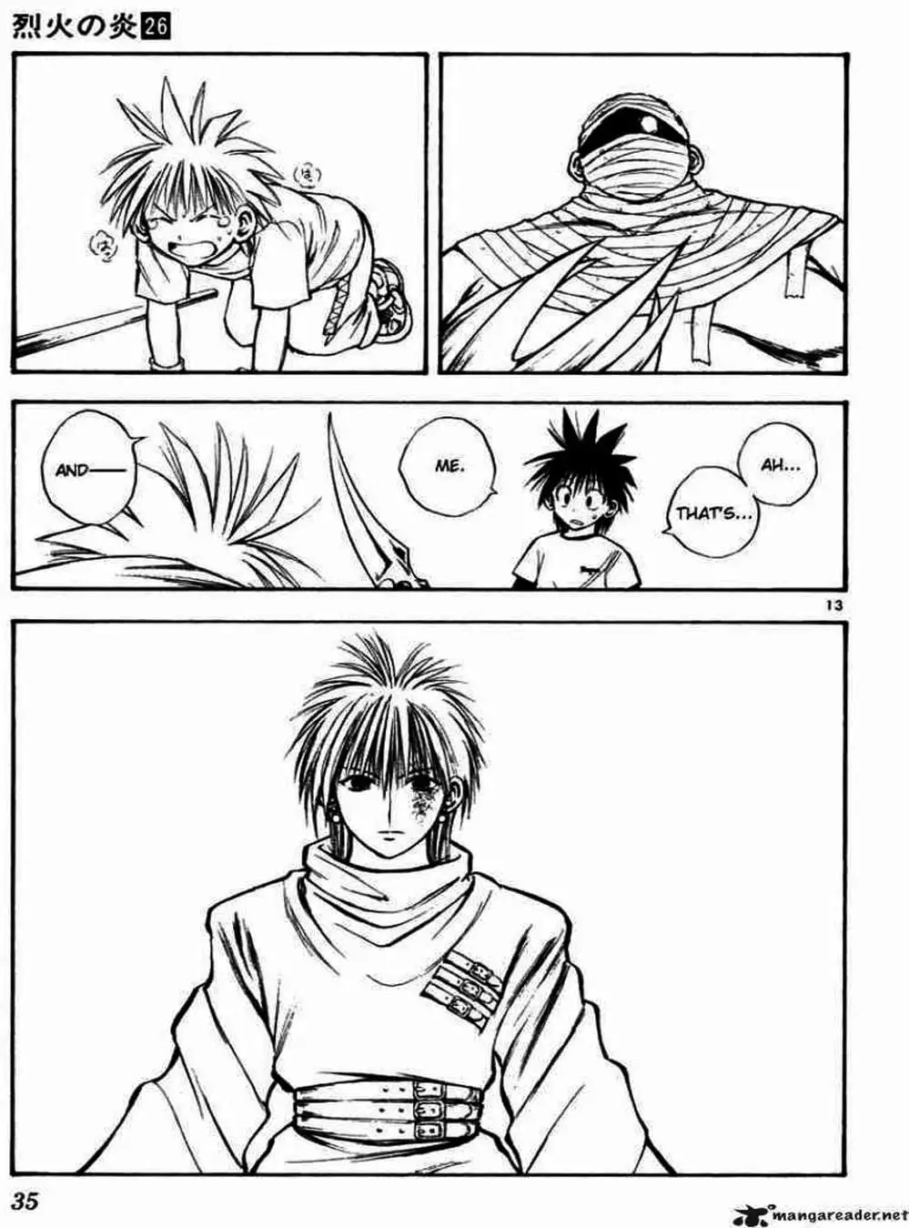 Truyện Tranh Ngọn Lửa Recca - Flame Of Recca trang 9