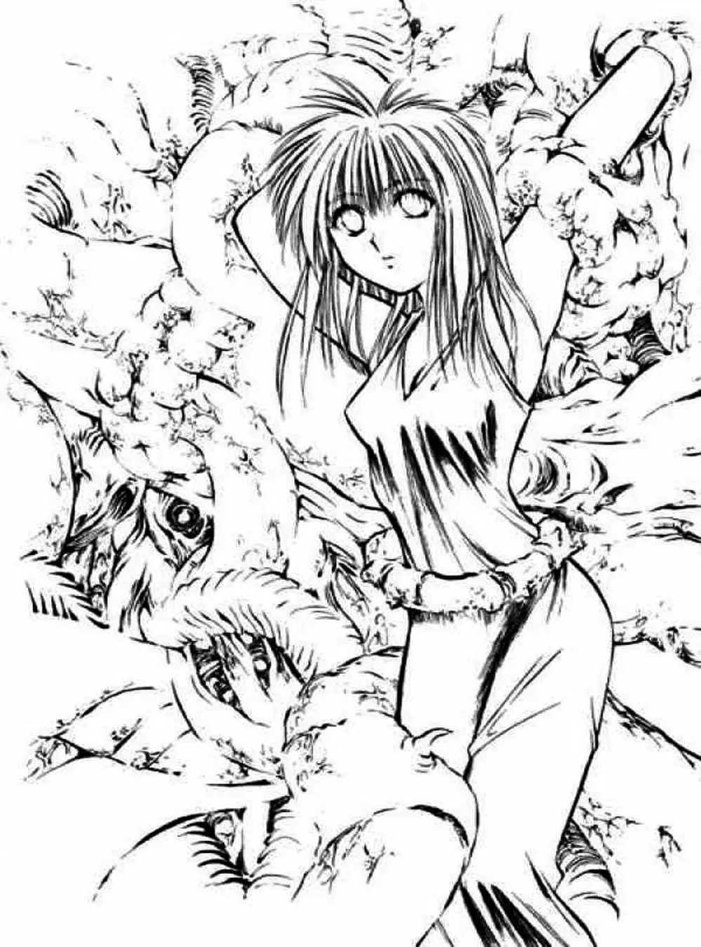 Truyện Tranh Ngọn Lửa Recca - Flame Of Recca trang 9