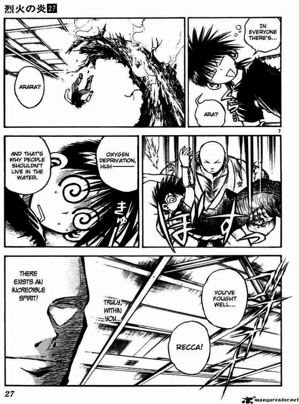 Truyện Tranh Ngọn Lửa Recca - Flame Of Recca trang 9